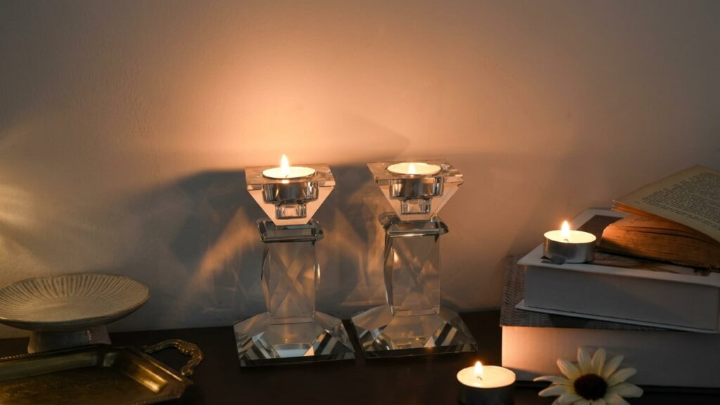 Crystal Candle Holders